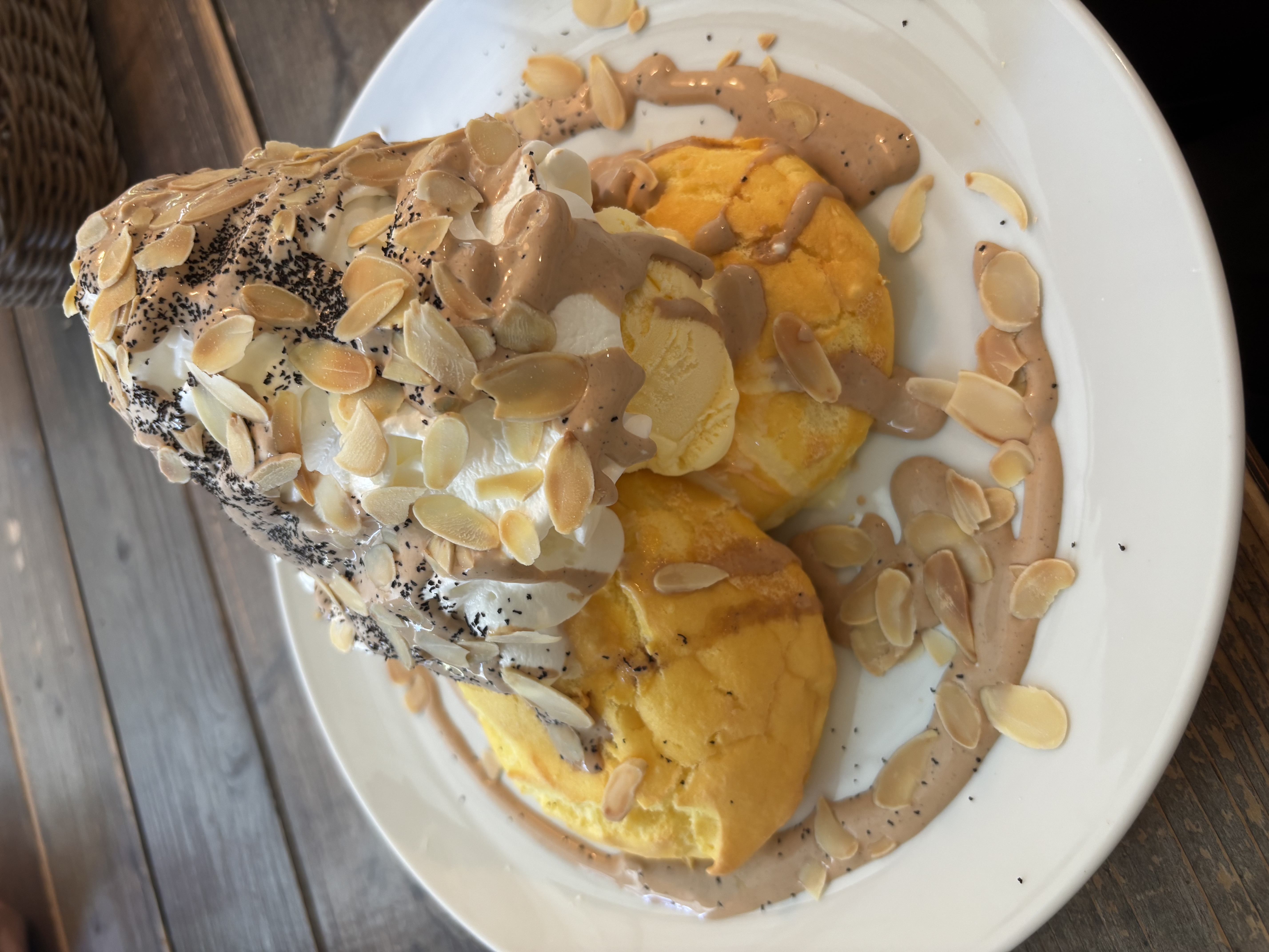 カフェブルー・ミルクティーパンケーキ